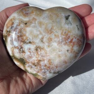 8th Vein Ocean Jasper Heart